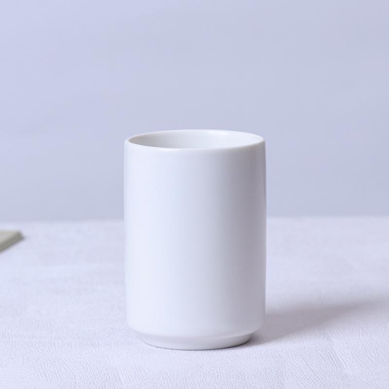 Simple Japanese Black and White Ceramic Straight Cup Tea Cup Without Handle Hotel Toothbrush Cup Mouthwash Cup 101-200ml
Simple Japanese Black and White Ceramic Straight Cup Tea Cup Without Handle Hotel Toothbrush Cup Mouthwash Cup 101-200ml