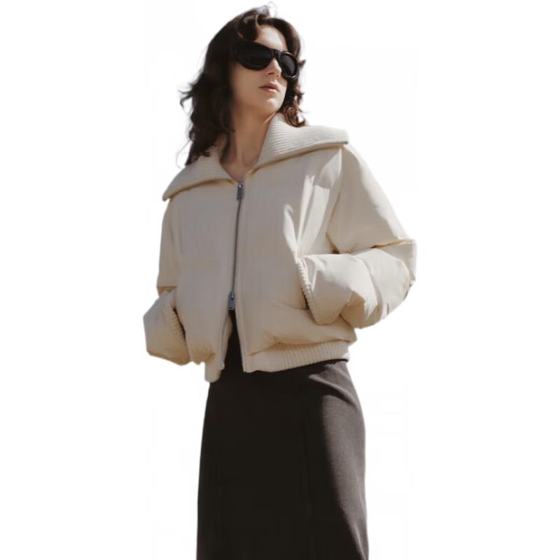 MO&Co. Women s 90% Duck Down Lapel Short Puffer Jacket S 160
MO&Co. Women s 90% Duck Down Lapel Short Puffer Jacket S 160