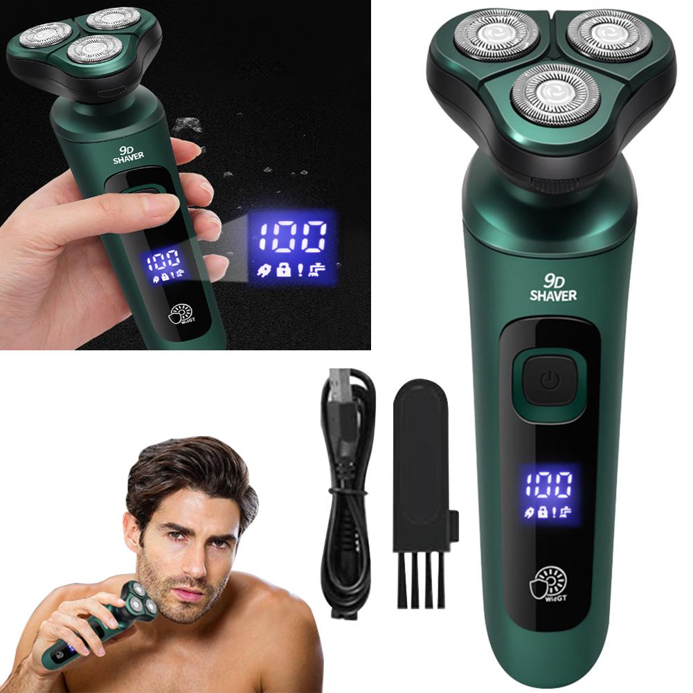 Мужская электрическая дорожная бритва с цифровым дисплеем, плавающая бритва с тремя головками, перезаряжаемая бритва, триммер для бороды и лица, портативная бритва
Мужская электрическая дорожная бритва с цифровым дисплеем, плавающая бритва с тремя головками, перезаряжаемая бритва, триммер для бороды и лица, портативная бритва
