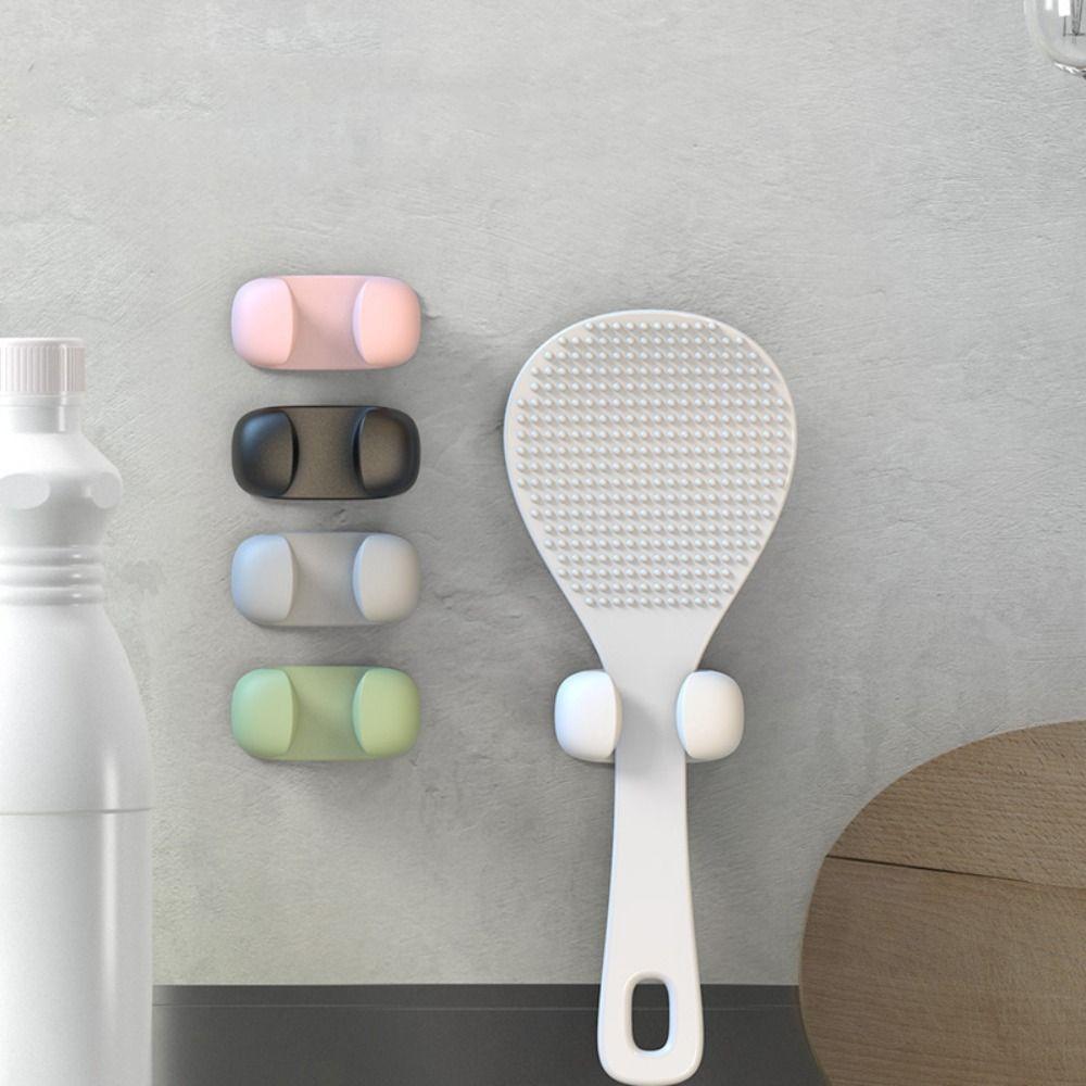 Creative Portable Self-adhesive Rice Cooker Rice Scoop Holder Spoon Rack Storage Rack Spoon Holder
Creative Portable Self-adhesive Rice Cooker Rice Scoop Holder Spoon Rack Storage Rack Spoon Holder