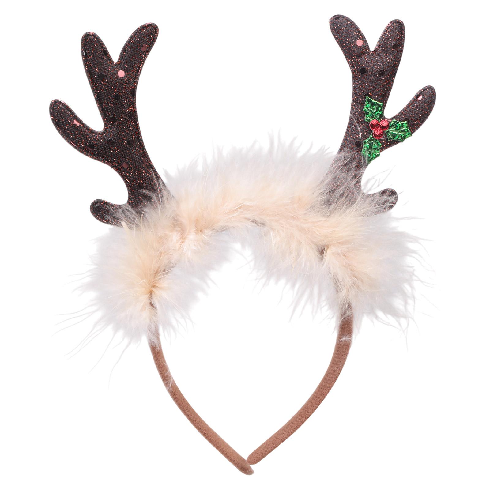Soft Reindeer Antlers Headpiece Adjustable Size For Family Christmas Party Costume Dressing Up Photo Booth Props 1 темно-коричневого
Soft Reindeer Antlers Headpiece Adjustable Size For Family Christmas Party Costume Dressing Up Photo Booth Props 1 темно-коричневого