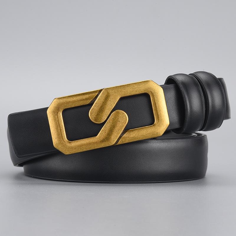 Women S Belt, Genuine Leather, Commuter Two-Layer Cowhide Thin Belt, Alloy Plate Buckle Belt 105cm average size світло-коричневого кольору
Women S Belt, Genuine Leather, Commuter Two-Layer Cowhide Thin Belt, Alloy Plate Buckle Belt 105cm average size світло-коричневого кольору