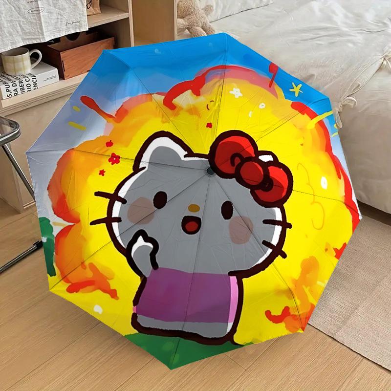 1pc Hello Kitty Automatic Folding Umbrella, Casual Outdoor Accessory, Birthday Festival Gift yy251126178
1pc Hello Kitty Automatic Folding Umbrella, Casual Outdoor Accessory, Birthday Festival Gift yy251126178