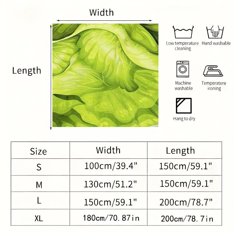 1PC Creative Cabbage Print Beach Towel Quick Dry Ultrafine Fiber Beach Holiday Bath Towel W30*H60(CM)
1PC Creative Cabbage Print Beach Towel Quick Dry Ultrafine Fiber Beach Holiday Bath Towel W30*H60(CM)