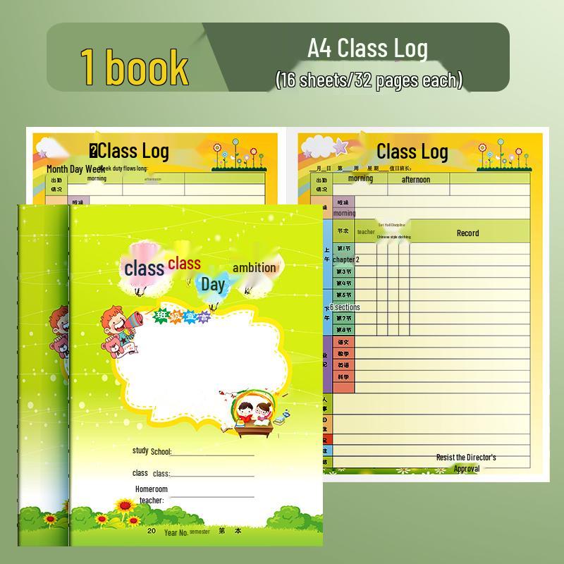 Elementary School Class Management and Good Deeds Diary
Elementary School Class Management and Good Deeds Diary