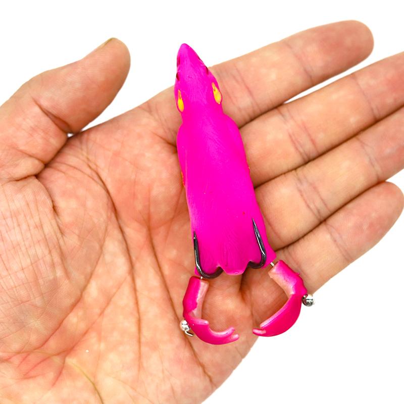 Roadrunner Fake Bait Rat Thunder Frog 9,2 см 12,5 г Blackfish Специальный поверхностный трактор Roadrunner Bait Propeller
Roadrunner Fake Bait Rat Thunder Frog 9,2 см 12,5 г Blackfish Специальный поверхностный трактор Roadrunner Bait Propeller