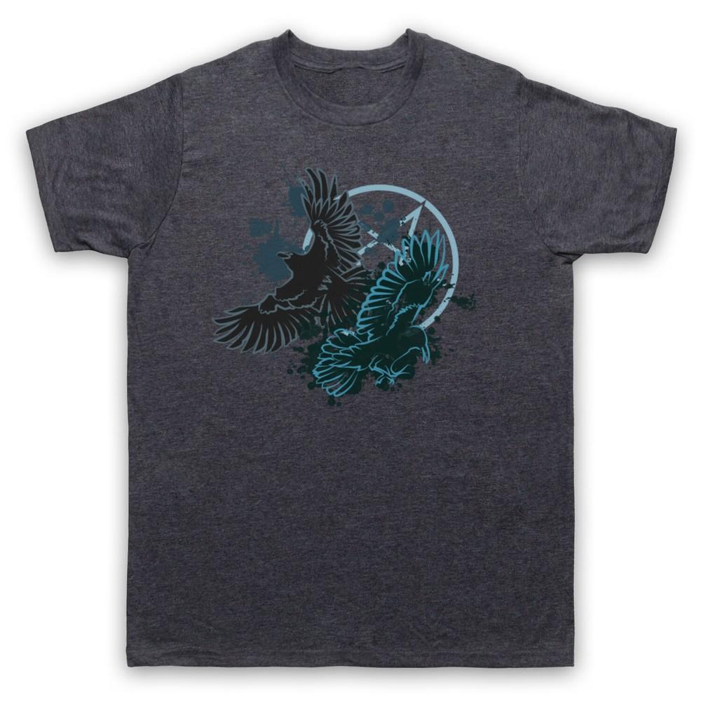 Ravens Gothic Illustration Horror Pentagram Mens And Womens T-Shirt S
Ravens Gothic Illustration Horror Pentagram Mens And Womens T-Shirt S