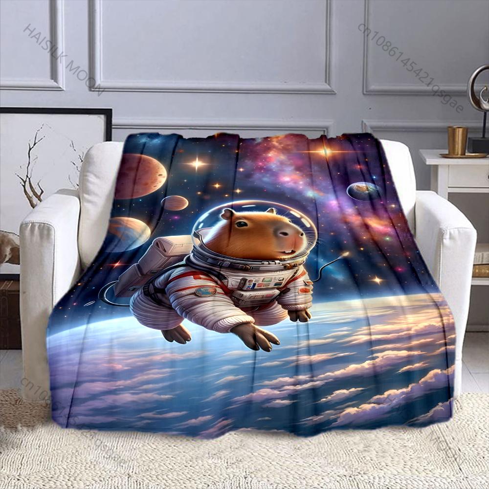 Interesting Capybaras Cartoon Print Blanket Fluffy Throw Warm Soft Suitable All Seasons Gifts for Friends Home Travel Camping 75x90cm
Interesting Capybaras Cartoon Print Blanket Fluffy Throw Warm Soft Suitable All Seasons Gifts for Friends Home Travel Camping 75x90cm