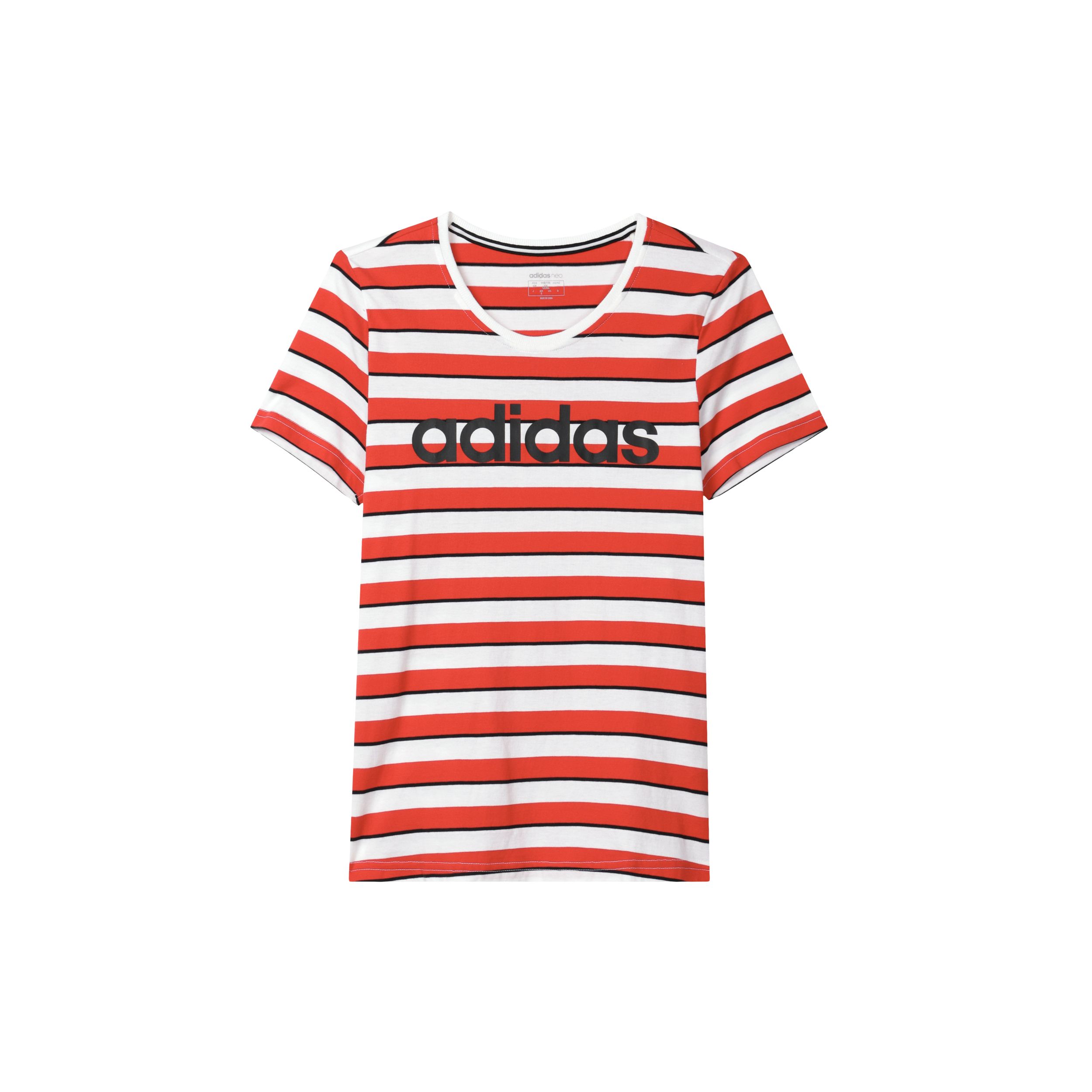 Adidas Striped Dopamine Logo Print Round Neck Running Sports Short Sleeve T-Shirt Women T-Shirts Red FP7473 S
Adidas Striped Dopamine Logo Print Round Neck Running Sports Short Sleeve T-Shirt Women T-Shirts Red FP7473 S