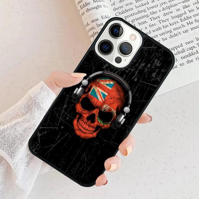 Dj Skull with National Flag Phone Case For iPhone 17 Air 15 16 Cover 11 13 14 Pro Max 12 Plus Max Fundas iPhone 17pro
Dj Skull with National Flag Phone Case For iPhone 17 Air 15 16 Cover 11 13 14 Pro Max 12 Plus Max Fundas iPhone 17pro