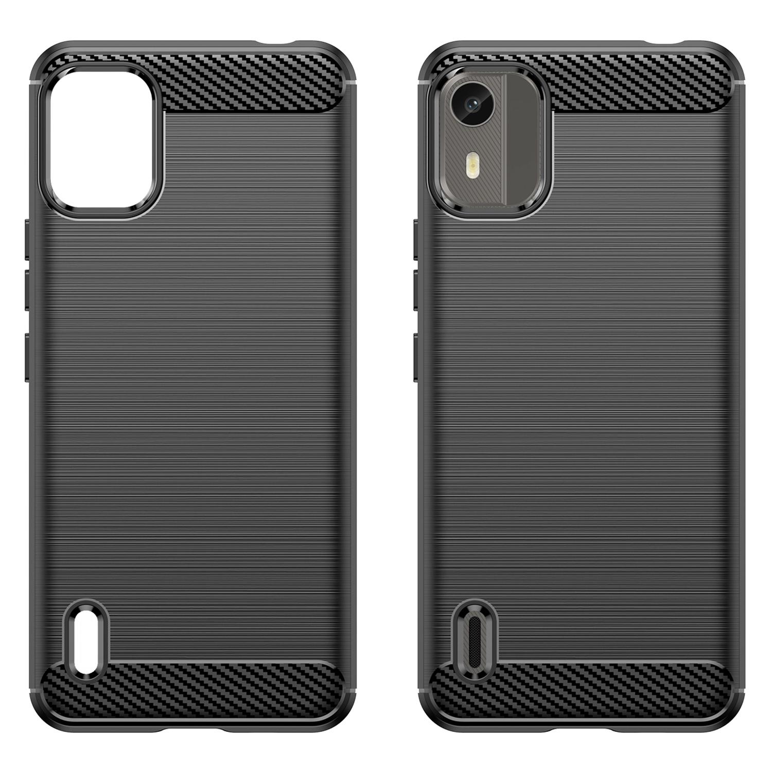 Carbon Fiber Texture Phone Cover for Nokia C12 4G/C12 Pro/C12 Plus Phone Case Phone TPU Brushed Shell Black
Carbon Fiber Texture Phone Cover for Nokia C12 4G/C12 Pro/C12 Plus Phone Case Phone TPU Brushed Shell Black