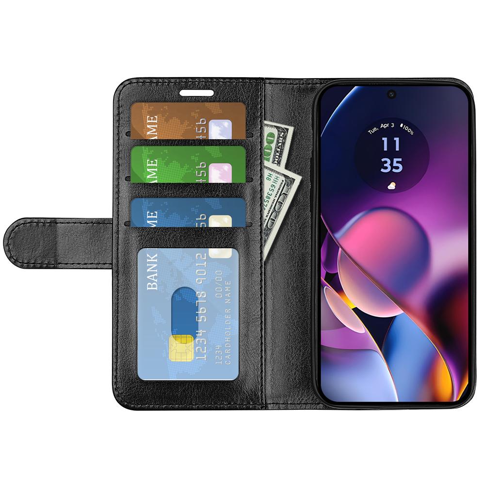 For Motorola Moto G54 5G Case PU Leather Cover Crazy Horse Texture Viewing Phone Stand Wallet Black
For Motorola Moto G54 5G Case PU Leather Cover Crazy Horse Texture Viewing Phone Stand Wallet Black