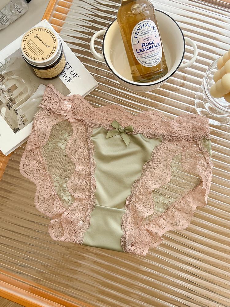 French Court Sensation: Sexy Lace Mesh Panties with Pure Cotton Crotch - Comfortable, Breathable Women s Underwear L (Waist 100-120) зелёный
French Court Sensation: Sexy Lace Mesh Panties with Pure Cotton Crotch - Comfortable, Breathable Women s Underwear L (Waist 100-120) зелёный