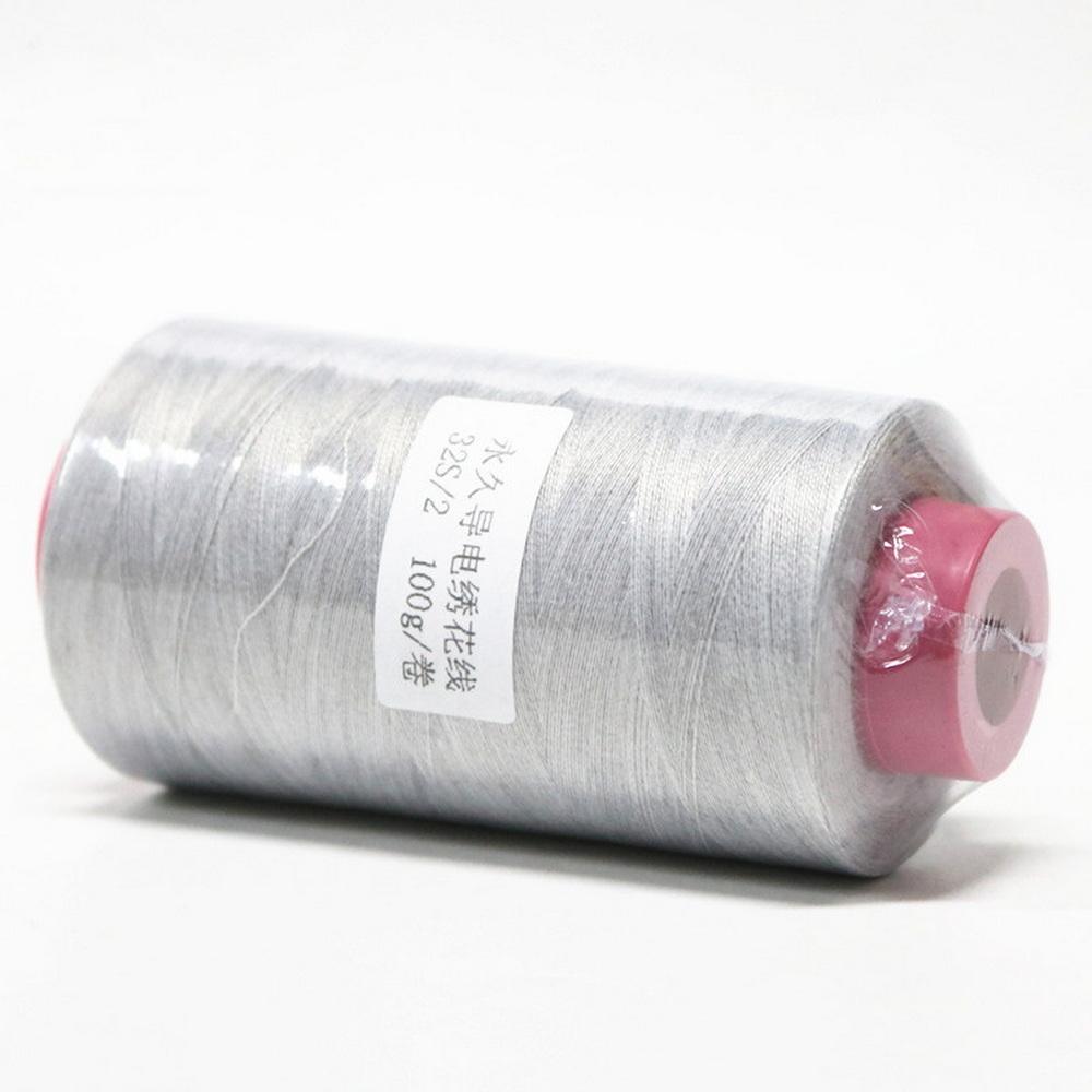 100g/roll Conductive Embroidery Thread Touch Screen Glove Fingertip Antistatic Computer Embroidery Yarn 32S/2 Sewing Thread серебряный
100g/roll Conductive Embroidery Thread Touch Screen Glove Fingertip Antistatic Computer Embroidery Yarn 32S/2 Sewing Thread серебряный