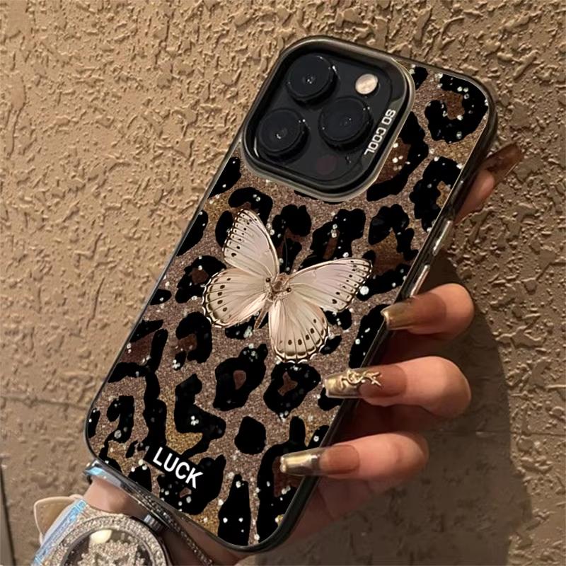 Shining Butterfly Leopard Print Phone Case For iPhone 16 15 14 13 12 11 Pro Max 7 8 Plus XR XS Max Shockproof Silicone Cover iPhone 14 Pro
Shining Butterfly Leopard Print Phone Case For iPhone 16 15 14 13 12 11 Pro Max 7 8 Plus XR XS Max Shockproof Silicone Cover iPhone 14 Pro