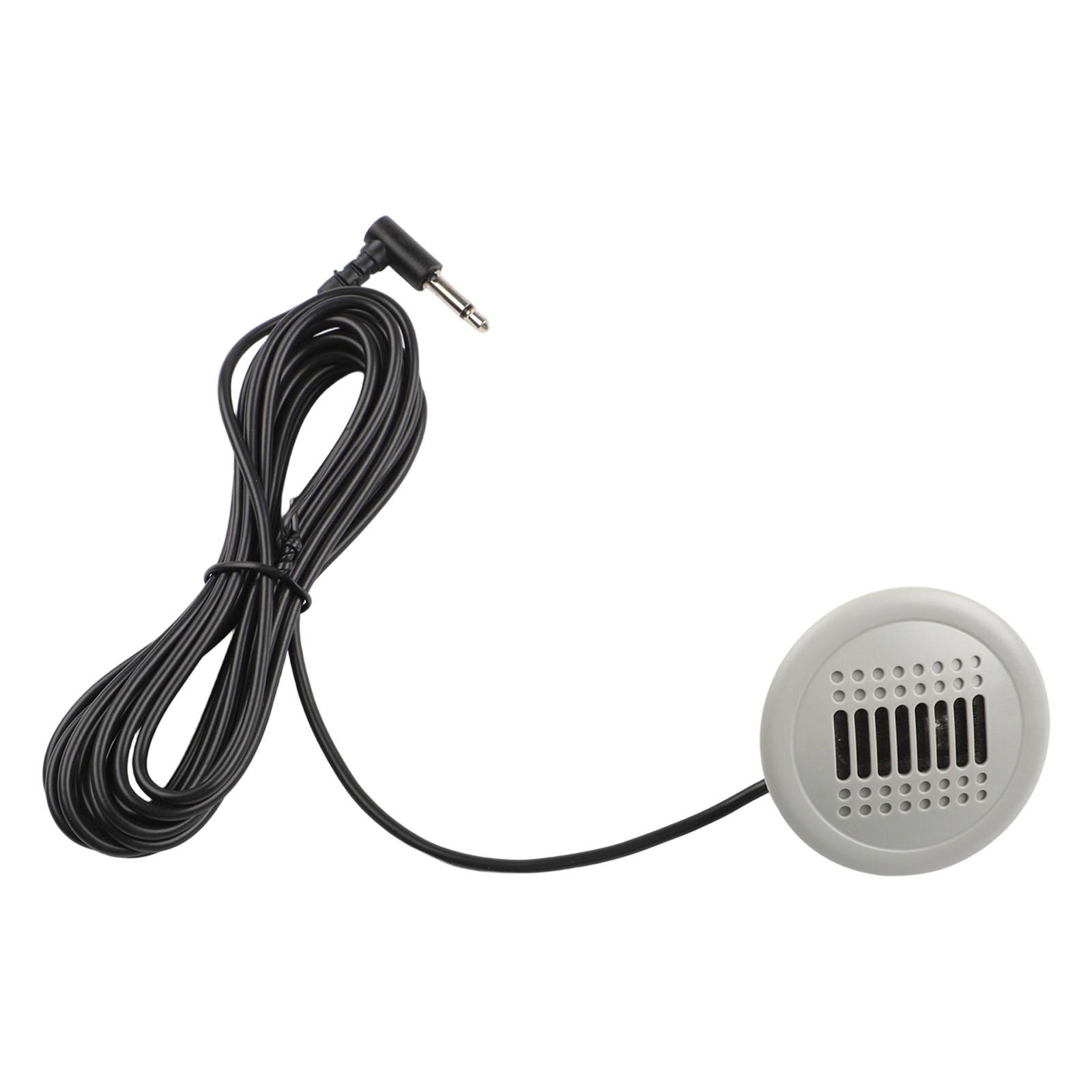 Car Navigation Mic 3.5MM Microphone Car Audio Setup Gray Microphone For Car Sound System Gray Microphone Shell China Mainland
Car Navigation Mic 3.5MM Microphone Car Audio Setup Gray Microphone For Car Sound System Gray Microphone Shell China Mainland