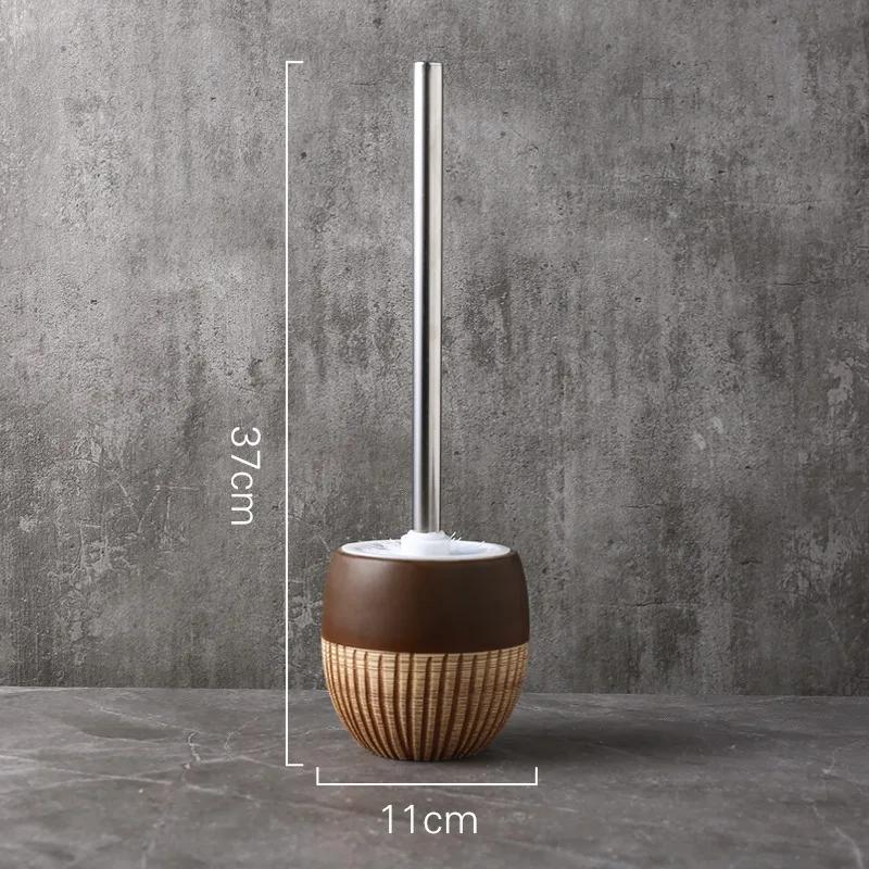 Retro Round Ceramic Toilet Brush & Holder Set Cleaning Tool Circle Base Cream Series ceramics Bathroom Decor Accessories Stainle
Retro Round Ceramic Toilet Brush & Holder Set Cleaning Tool Circle Base Cream Series ceramics Bathroom Decor Accessories Stainle