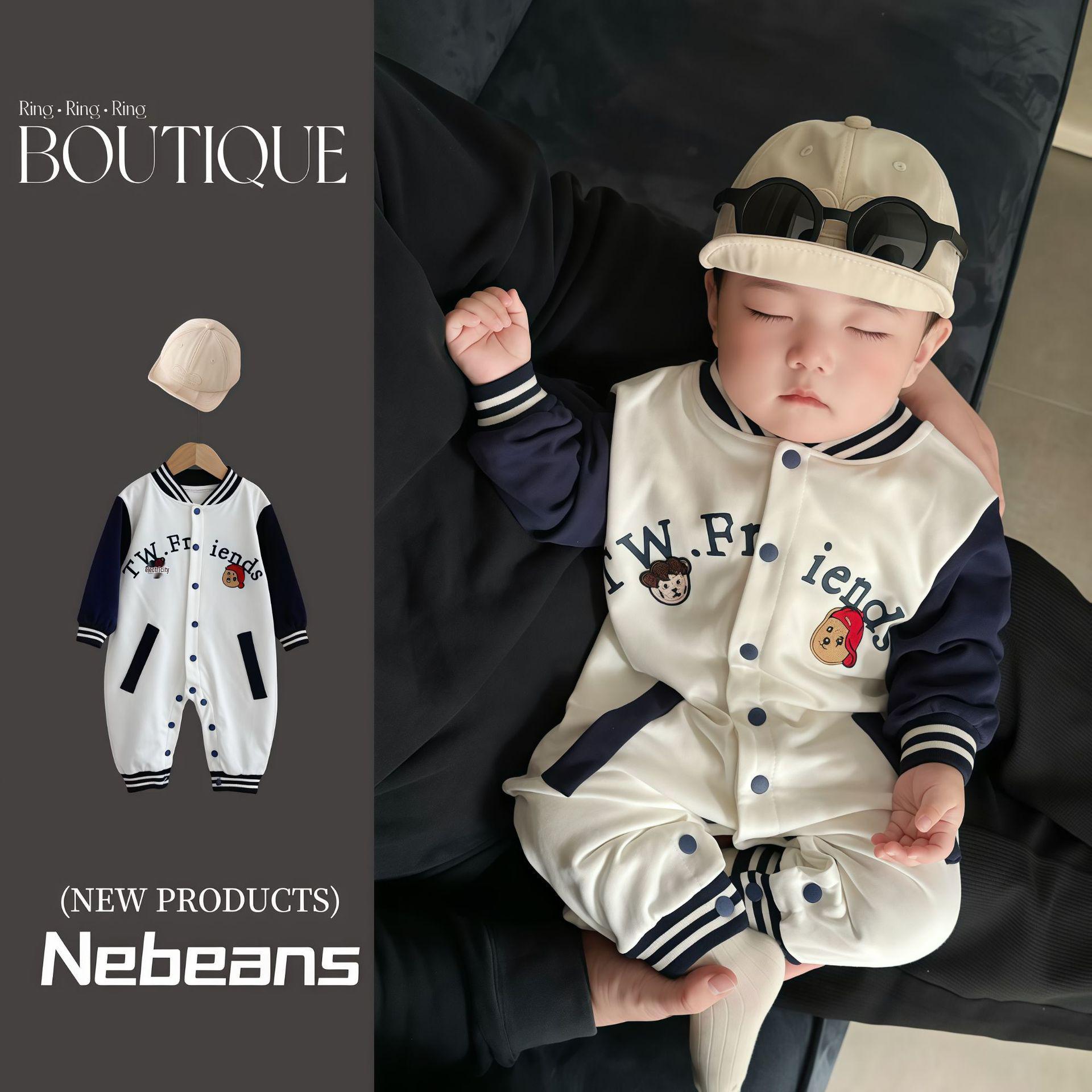 NEBEANS Хлопковый мягкий боди для новорожденных с вышивкой медвежонка - Модный детский ромпер для мальчиков и девочек #100 (13-17 months, 28 lbs)
NEBEANS Хлопковый мягкий боди для новорожденных с вышивкой медвежонка - Модный детский ромпер для мальчиков и девочек #100 (13-17 months, 28 lbs)