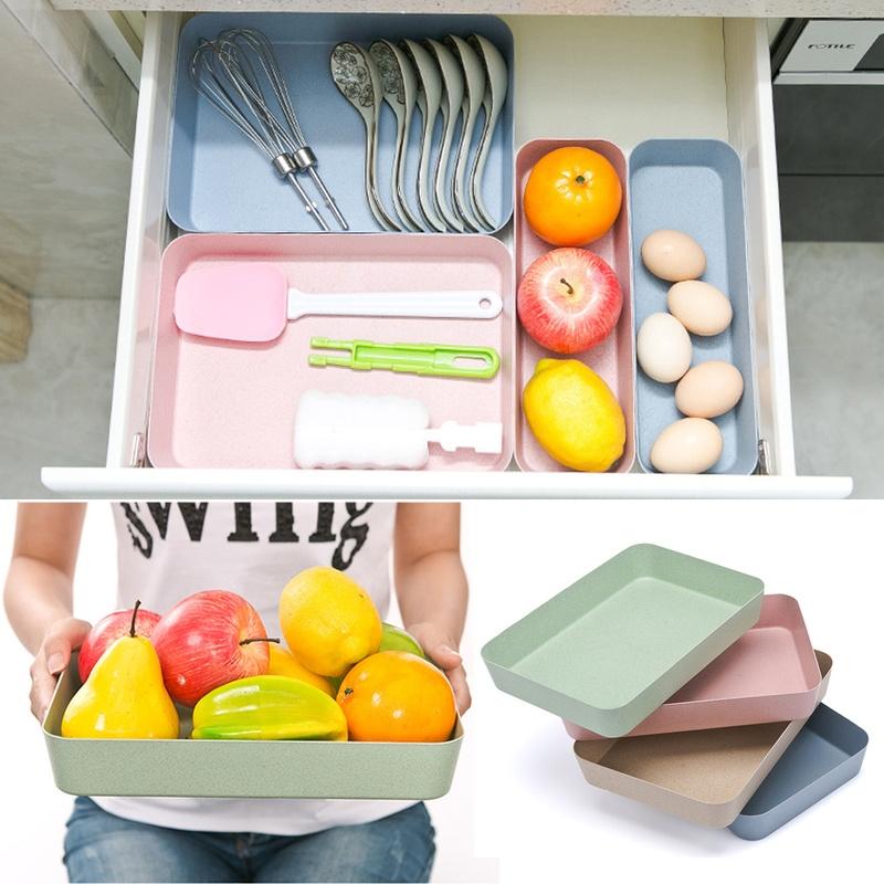 1PC Plastic Kitchen Drawer Storage Tray Organizer Storage Divider Kitchen Tools Grocery Storage S
1PC Plastic Kitchen Drawer Storage Tray Organizer Storage Divider Kitchen Tools Grocery Storage S