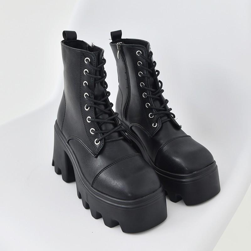 Autumn/Winter New European & American Side Zip Knight Martin Boots - Thick-Soled Short Boots for Men & Women 36 чёрный
Autumn/Winter New European & American Side Zip Knight Martin Boots - Thick-Soled Short Boots for Men & Women 36 чёрный