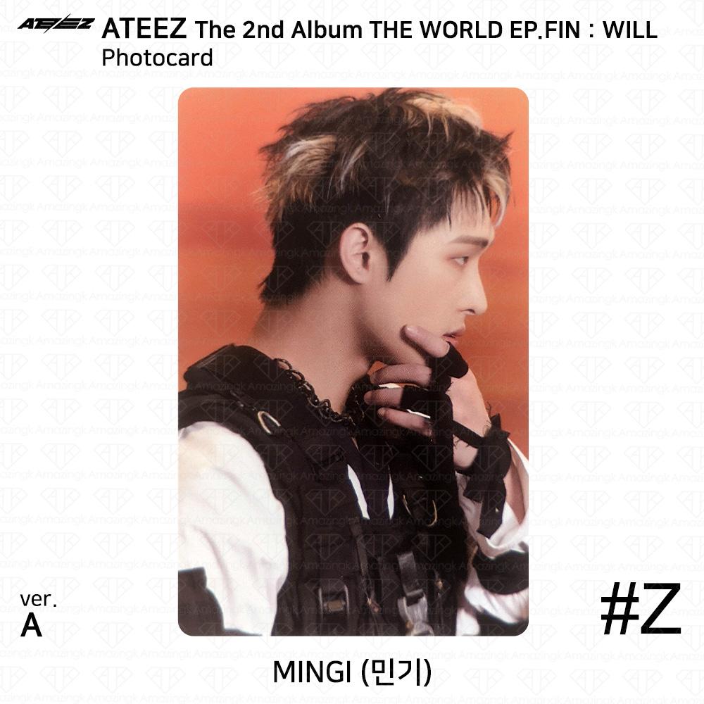 ATEEZ The 2nd Album WORLD EP.FIN WILL Наклейка для фотокарты Версия A. КПОП К-ПОП Mingi - #Z Photocard
ATEEZ The 2nd Album WORLD EP.FIN WILL Наклейка для фотокарты Версия A. КПОП К-ПОП Mingi - #Z Photocard