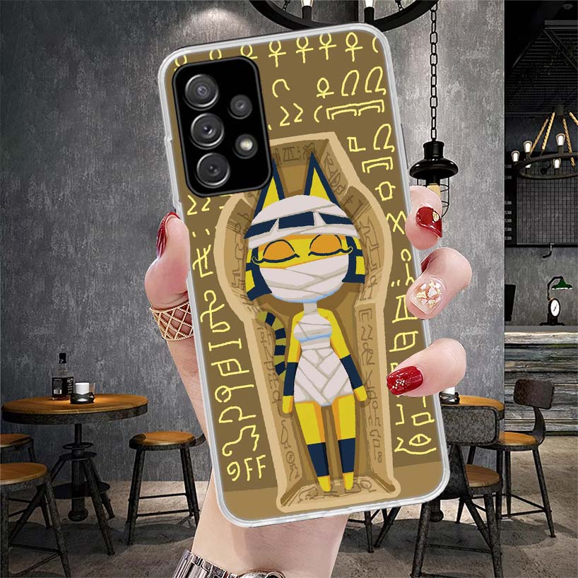 Cartoon Ankha Egypt Cat Soft Phone Case For Samsung Galaxy A12 A22 A32 A52 A72 A02S A51 A50S A71 A70 A31 A20S Note 20 Ultra S10 Samsung Note 10 Plus
Cartoon Ankha Egypt Cat Soft Phone Case For Samsung Galaxy A12 A22 A32 A52 A72 A02S A51 A50S A71 A70 A31 A20S Note 20 Ultra S10 Samsung Note 10 Plus