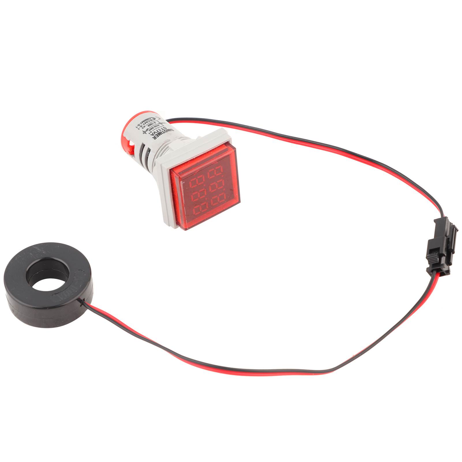 LED Digital Display AC Voltage Current Meter Indicator 22mm 0100A Meter Indicator (red)
LED Digital Display AC Voltage Current Meter Indicator 22mm 0100A Meter Indicator (red)