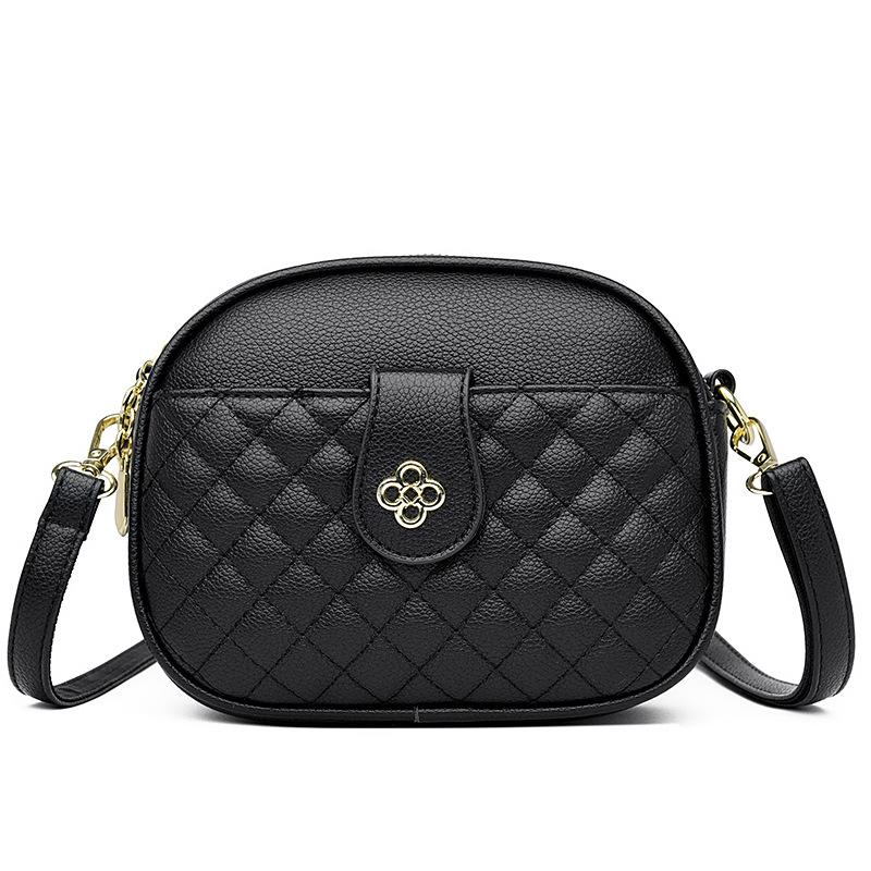 Новая осенняя женская сумка, высококачественная мягкая кожаная сумка через плечо, большая вместимость, женская сумка через плечо среднего возраста, универсальная маленькая круглая сумка
Новая осенняя женская сумка, высококачественная мягкая кожаная сумка через плечо, большая вместимость, женская сумка через плечо среднего возраста, универсальная маленькая круглая сумка