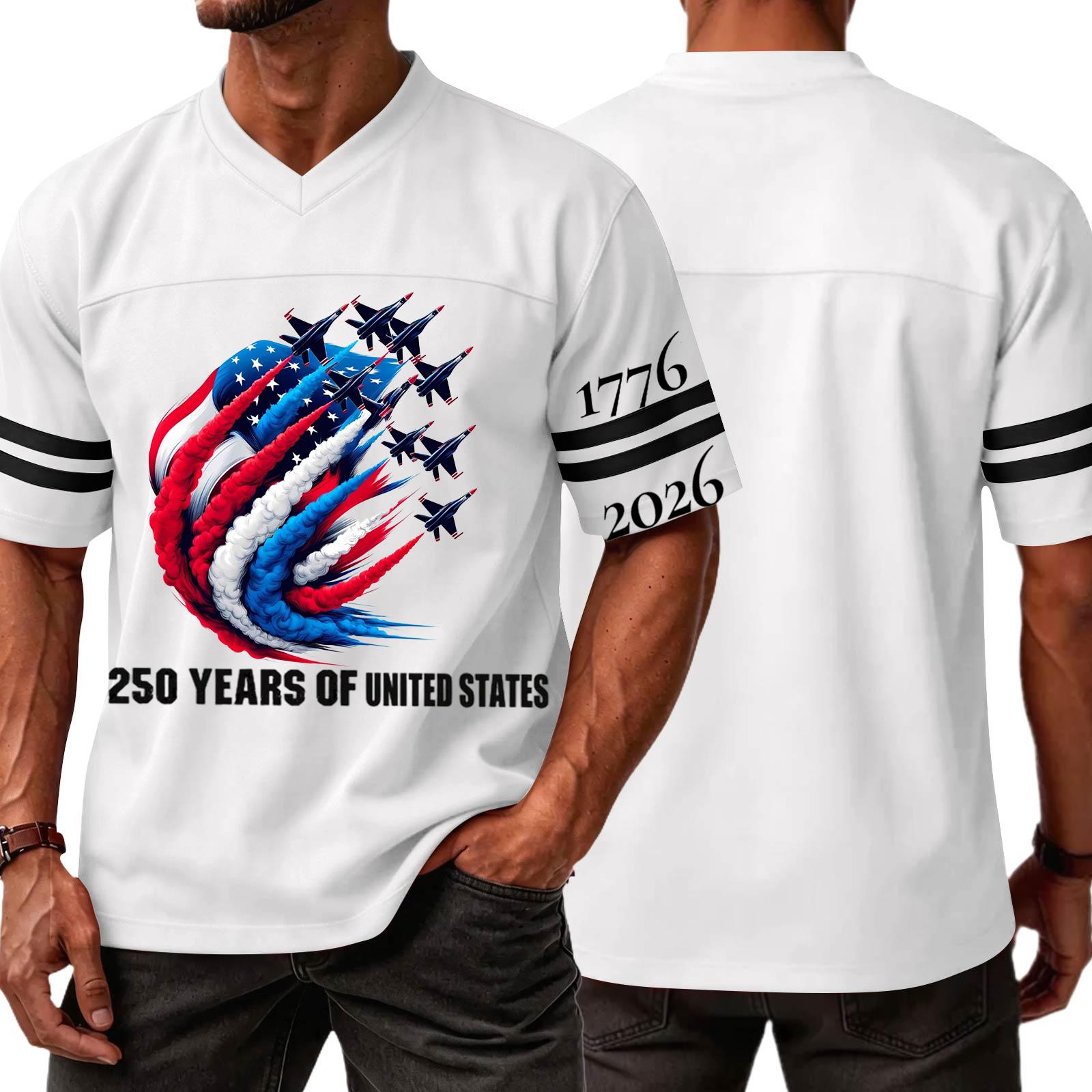 Men s Casual V Neck Short Sleeve Sports T Shirt Independence Day Themed Graphic Tee with Lettering and Airplane Design Athletic Fit S
Men s Casual V Neck Short Sleeve Sports T Shirt Independence Day Themed Graphic Tee with Lettering and Airplane Design Athletic Fit S