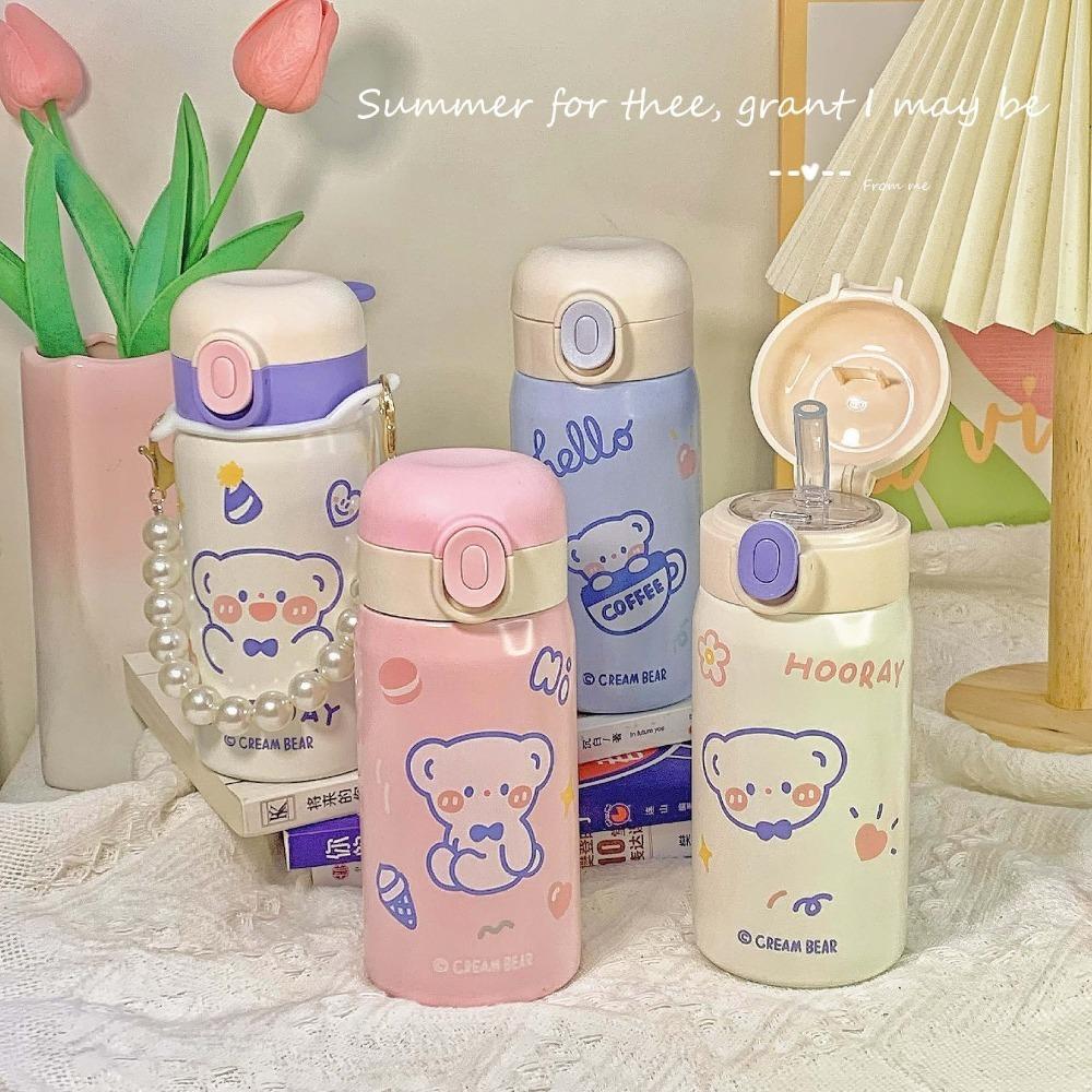 450ML Car Vacuum Flasks Cartoon Bear Children s Sport Watter Bottle Baby Student Worker Solid Color Lid-
450ML Car Vacuum Flasks Cartoon Bear Children s Sport Watter Bottle Baby Student Worker Solid Color Lid-