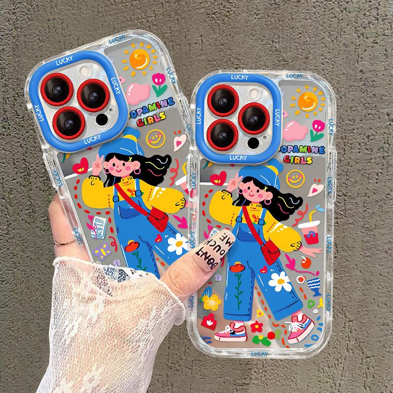 Doodle Girl Suitable for 16promax Apple Phone Case 15 Cute Cartoon 14 Mirror 13 All Ins Fun 8 iPhone 7 Plus/8 Plus
Doodle Girl Suitable for 16promax Apple Phone Case 15 Cute Cartoon 14 Mirror 13 All Ins Fun 8 iPhone 7 Plus/8 Plus