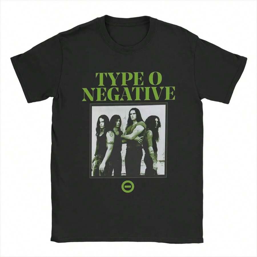 180g Pure Cotton T-Shirt T-Shirt Plus Size Men s Type O Negative Band Photo Green Text Logo Unisex T 5XL різнокольоровий
180g Pure Cotton T-Shirt T-Shirt Plus Size Men s Type O Negative Band Photo Green Text Logo Unisex T 5XL різнокольоровий