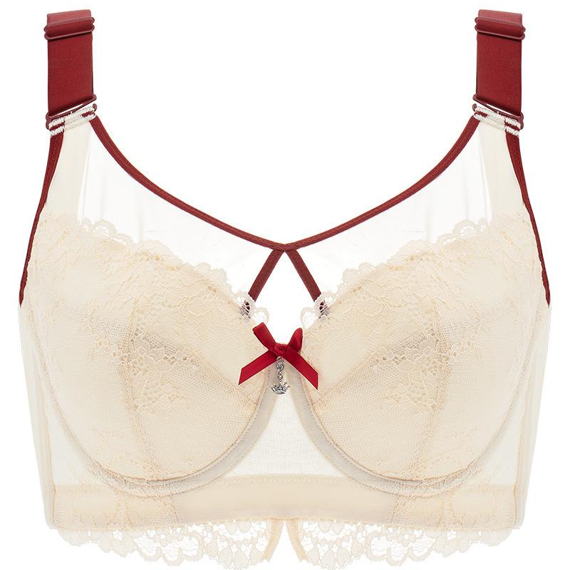 tube top type large size bra underwear with secondary breasts adjusted upper support full cup underwear women s large breasts appear small 90B бежевий
tube top type large size bra underwear with secondary breasts adjusted upper support full cup underwear women s large breasts appear small 90B бежевий