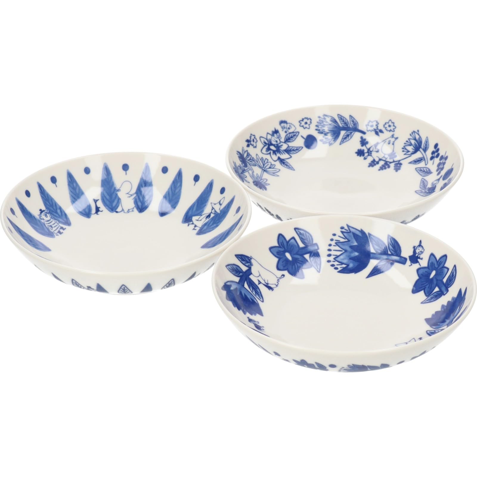 Набор миска и тарелка MOOMIN Blue Flora (3 штуки, по 17 см каждая) - Скандинавский стиль, Товары с Муми-троллями, Подарок на День матери, Сделано в Японии, MM7000-76
Набор миска и тарелка MOOMIN Blue Flora (3 штуки, по 17 см каждая) - Скандинавский стиль, Товары с Муми-троллями, Подарок на День матери, Сделано в Японии, MM7000-76