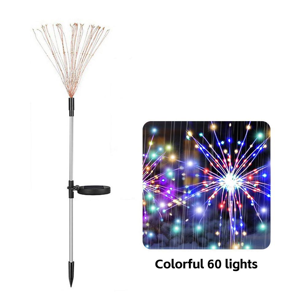 Solar Powered Sparkle Lawn Lights Outdoor Garden LED Dandelion String Lights Firework Design for Landscape Wedding Party Decor 60LED разноцветный
Solar Powered Sparkle Lawn Lights Outdoor Garden LED Dandelion String Lights Firework Design for Landscape Wedding Party Decor 60LED разноцветный