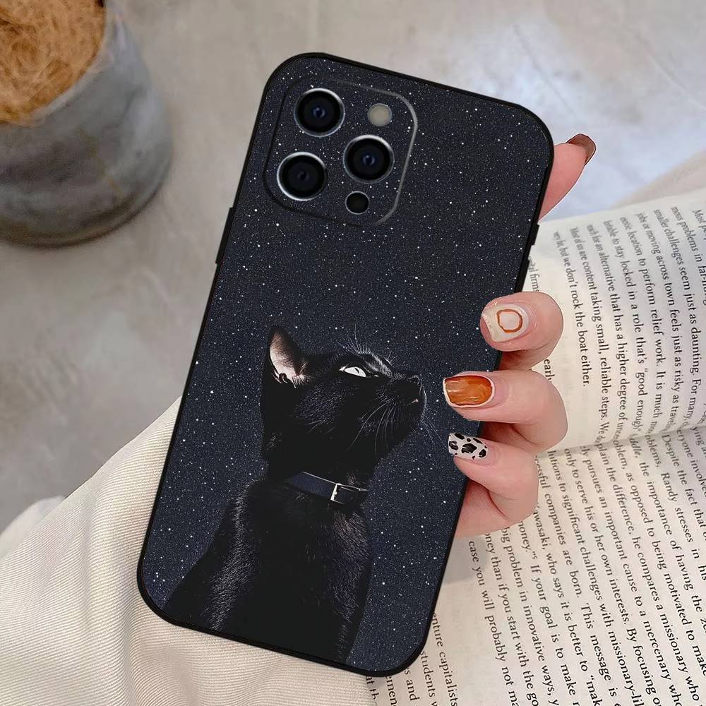 Black Cat Phone Case Silicone Soft For IPhone 17 16 15 14 13 12 11 X XR Plus Pro Max Plus iPhone16Plus
Black Cat Phone Case Silicone Soft For IPhone 17 16 15 14 13 12 11 X XR Plus Pro Max Plus iPhone16Plus