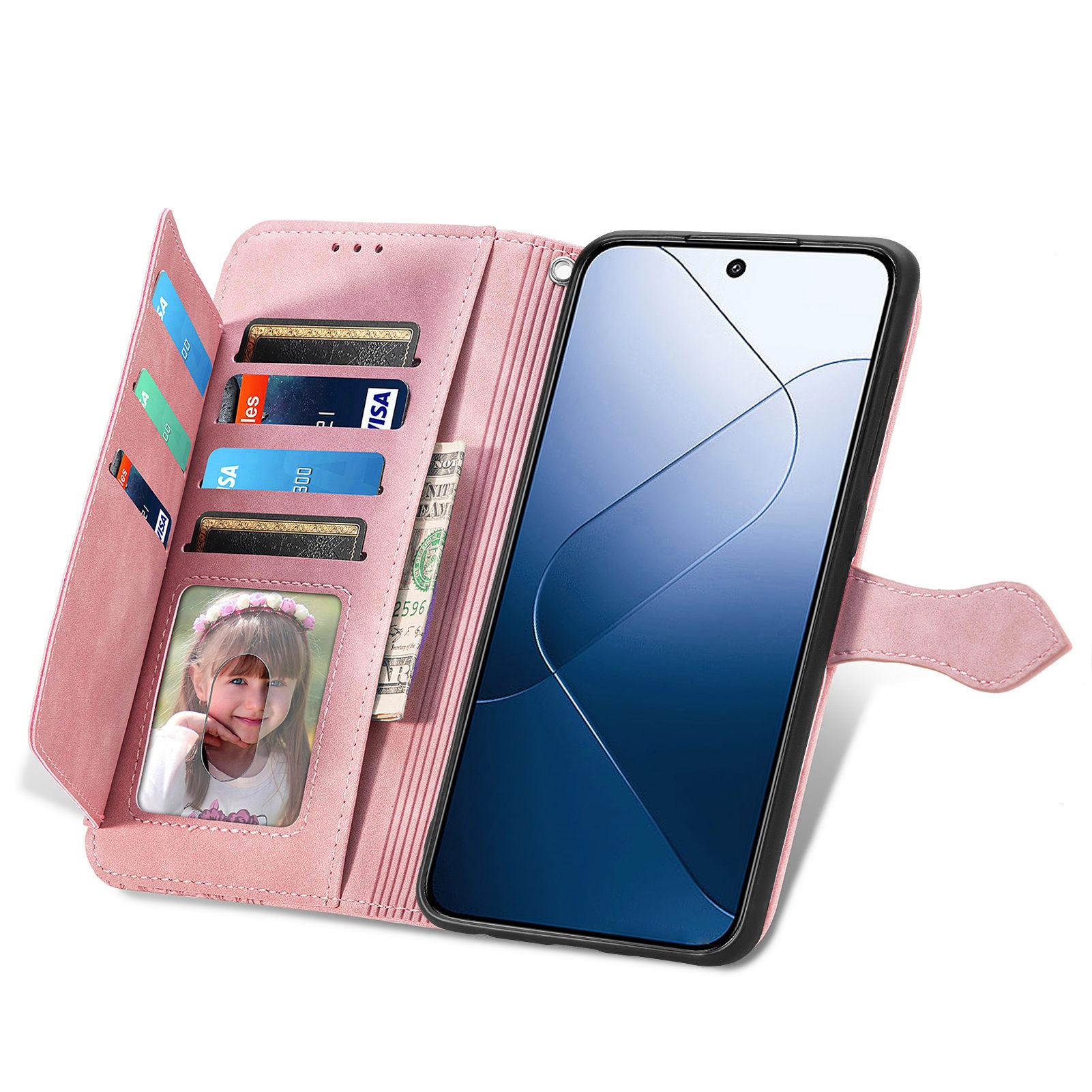 For Xiaomi 14T Zipper Wallet Case with Strap Flower Imprint PU Leather Phone Cover Pink
For Xiaomi 14T Zipper Wallet Case with Strap Flower Imprint PU Leather Phone Cover Pink