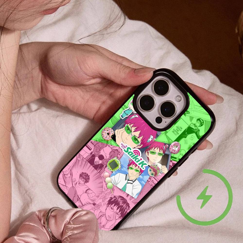 The D-Disastrous Life Of Saiki K For Magsafe Wireless Charge Case For IPhone 17 16 15 14 13 12 11 15 Pro Max Magnetic Cover iPhone 14 pro
The D-Disastrous Life Of Saiki K For Magsafe Wireless Charge Case For IPhone 17 16 15 14 13 12 11 15 Pro Max Magnetic Cover iPhone 14 pro