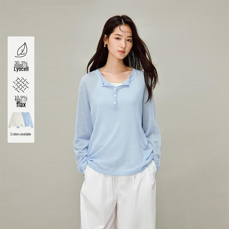 INMAN Lyocell Linen Relaxed Knit Sweater L
INMAN Lyocell Linen Relaxed Knit Sweater L