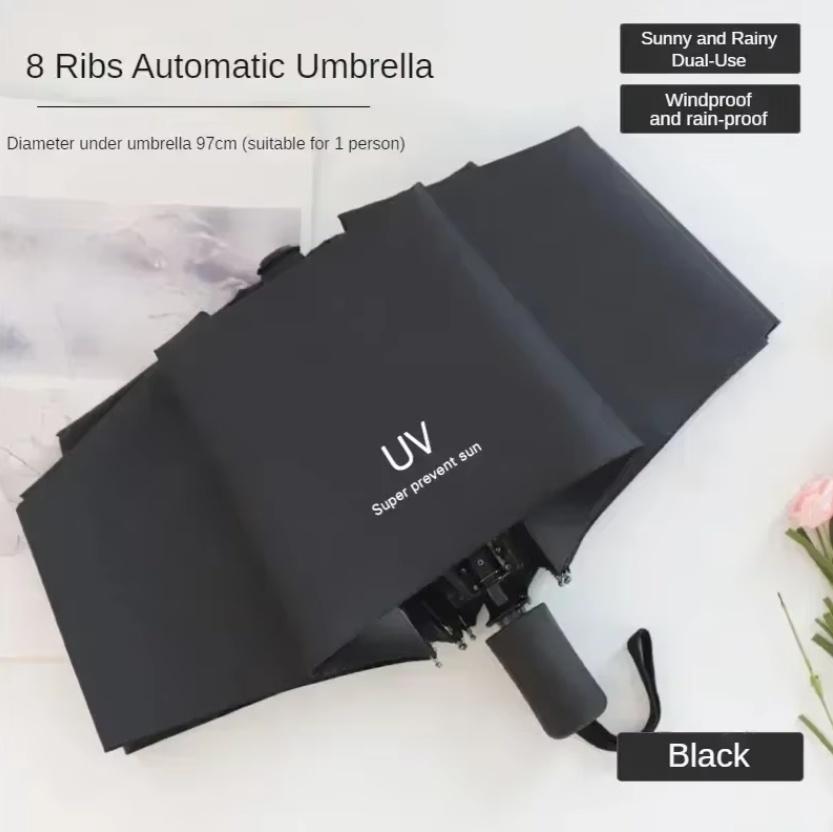 Mini Umbrella Folding Anti UV Rain Sun Umbrella Fashion Portable Windproof Light Women Men Children Parasol Umbrella metal-fiber composite&8K чорний
Mini Umbrella Folding Anti UV Rain Sun Umbrella Fashion Portable Windproof Light Women Men Children Parasol Umbrella metal-fiber composite&8K чорний