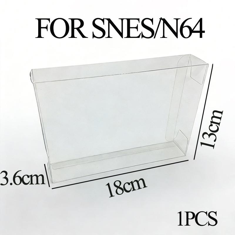 1-5PCS Ransparent Game Box Suitable ForSNES N64 Game Box Protective Cover Cib Game Plastic Pet Protective Cover Display Box
1-5PCS Ransparent Game Box Suitable ForSNES N64 Game Box Protective Cover Cib Game Plastic Pet Protective Cover Display Box