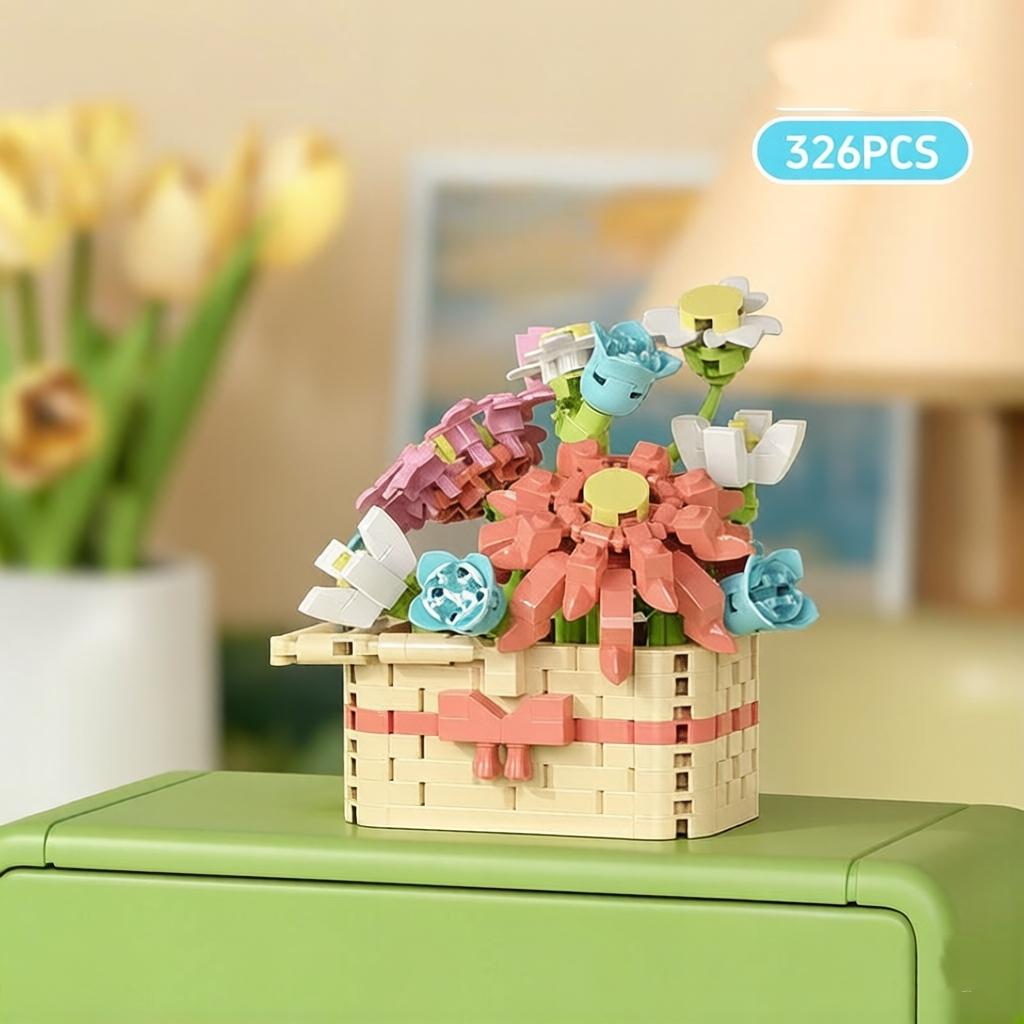 Flower Basket Set Building Blocks – DIY Creative Bouquet for Kids & Adults, Perfect Gift for Home Decoration, Wedding, Birthday
Flower Basket Set Building Blocks – DIY Creative Bouquet for Kids & Adults, Perfect Gift for Home Decoration, Wedding, Birthday