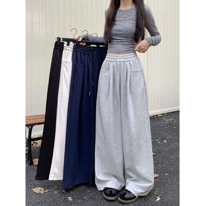 Women s Lazy Style Wide-Leg High-Waisted Drape Trousers - Spring/Autumn 2025 Collection, Casual Loose Floor-Length Sweatpants XL
Women s Lazy Style Wide-Leg High-Waisted Drape Trousers - Spring/Autumn 2025 Collection, Casual Loose Floor-Length Sweatpants XL