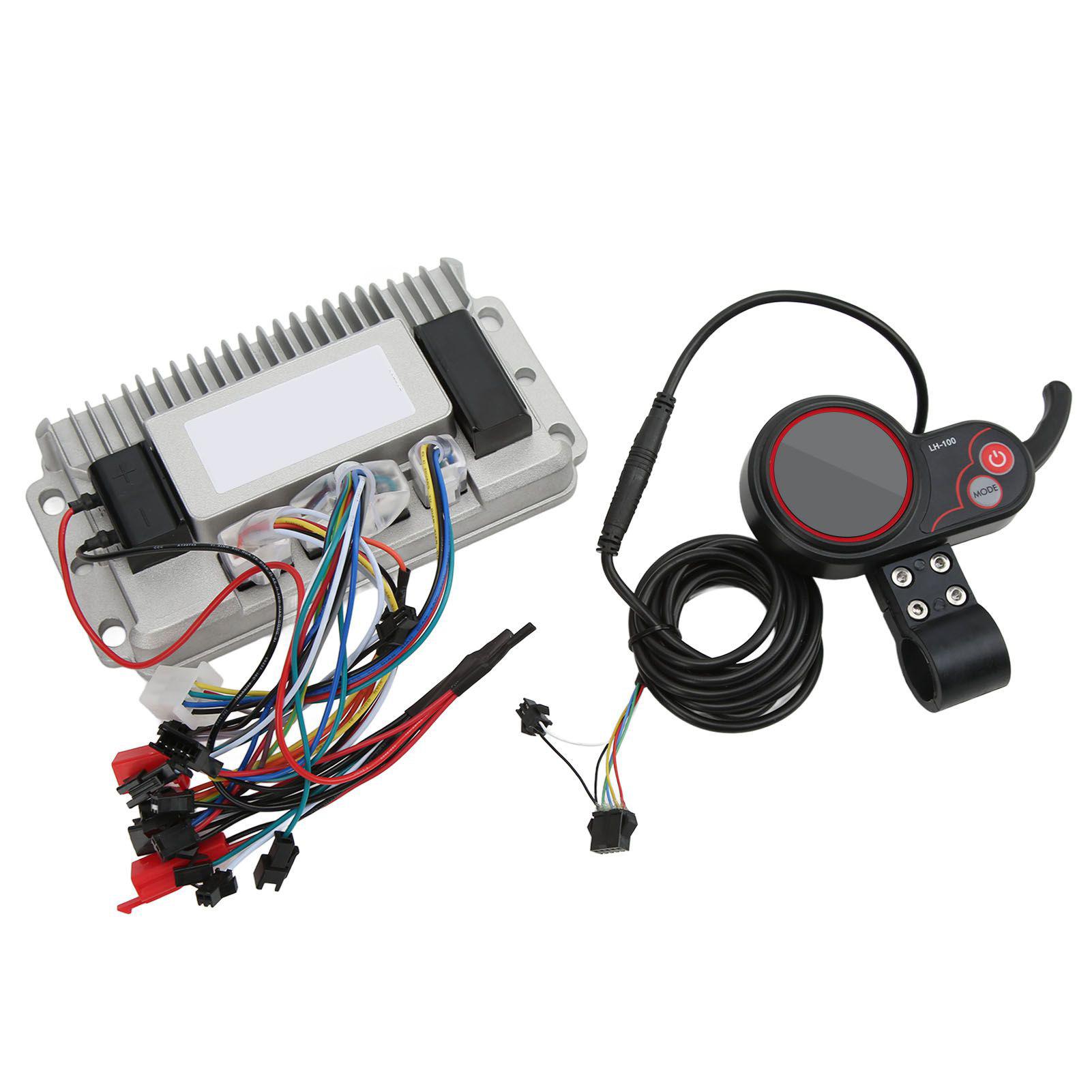 48V 60V 1000W Sine Wave Brushless Controller Kit 3 Modes Electric Bike Brushless Controller with Colorful LCD Display
48V 60V 1000W Sine Wave Brushless Controller Kit 3 Modes Electric Bike Brushless Controller with Colorful LCD Display