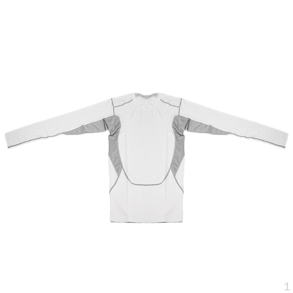 Breathable Men s Compression Under Layer Sports Athletic Fitness Yoga Clothing Tee M_White
Breathable Men s Compression Under Layer Sports Athletic Fitness Yoga Clothing Tee M_White