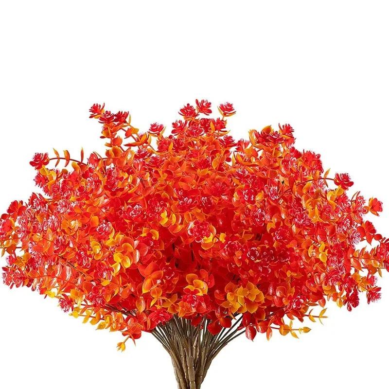 10pc A lot 7 Forks Artificial Fall Flowers UV Resistant Fake Flowers Plastic Shrubs Plants for Autumn Floral Arrangement Hanging оранжевый
10pc A lot 7 Forks Artificial Fall Flowers UV Resistant Fake Flowers Plastic Shrubs Plants for Autumn Floral Arrangement Hanging оранжевый