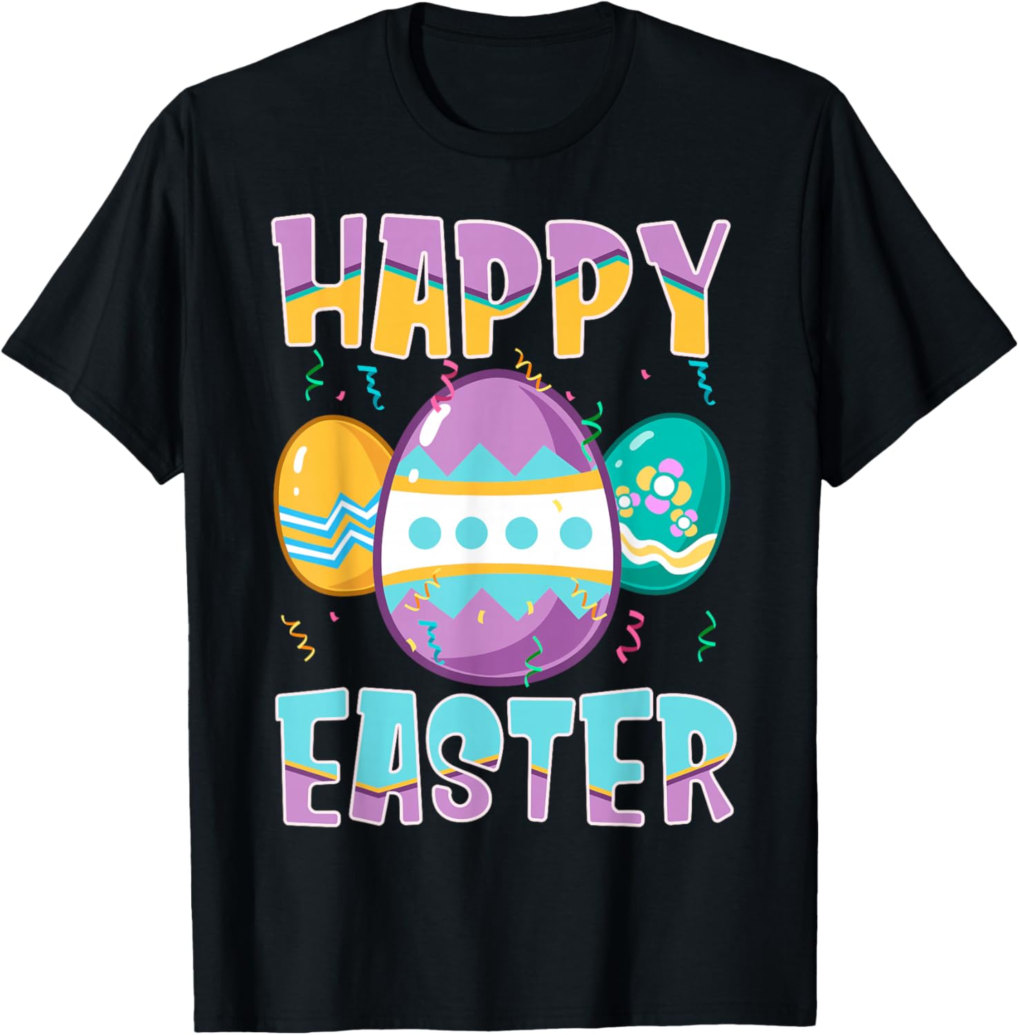 Happy Easter Eggs Graphic Tee Cute Spring Holiday Celebration Short Sleeve T-Shirt for Men Women 4XL
Happy Easter Eggs Graphic Tee Cute Spring Holiday Celebration Short Sleeve T-Shirt for Men Women 4XL