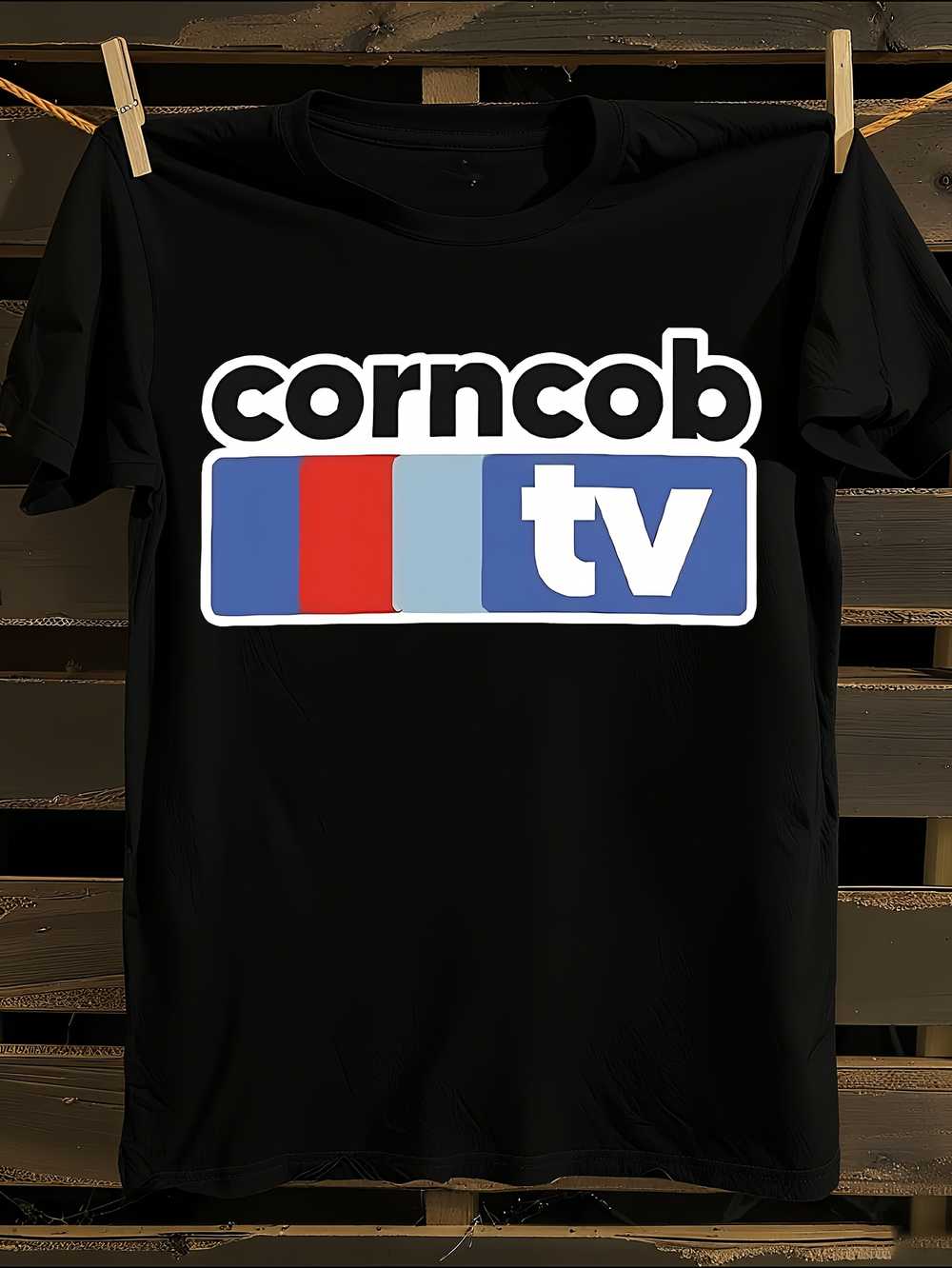 Vintage Corncob TV Graphic T-Shirt Mens Tshirt Womens Tshirts with Letters Print Short Sleeves T-Shirt Casual Street Tee Shirt Top S
Vintage Corncob TV Graphic T-Shirt Mens Tshirt Womens Tshirts with Letters Print Short Sleeves T-Shirt Casual Street Tee Shirt Top S