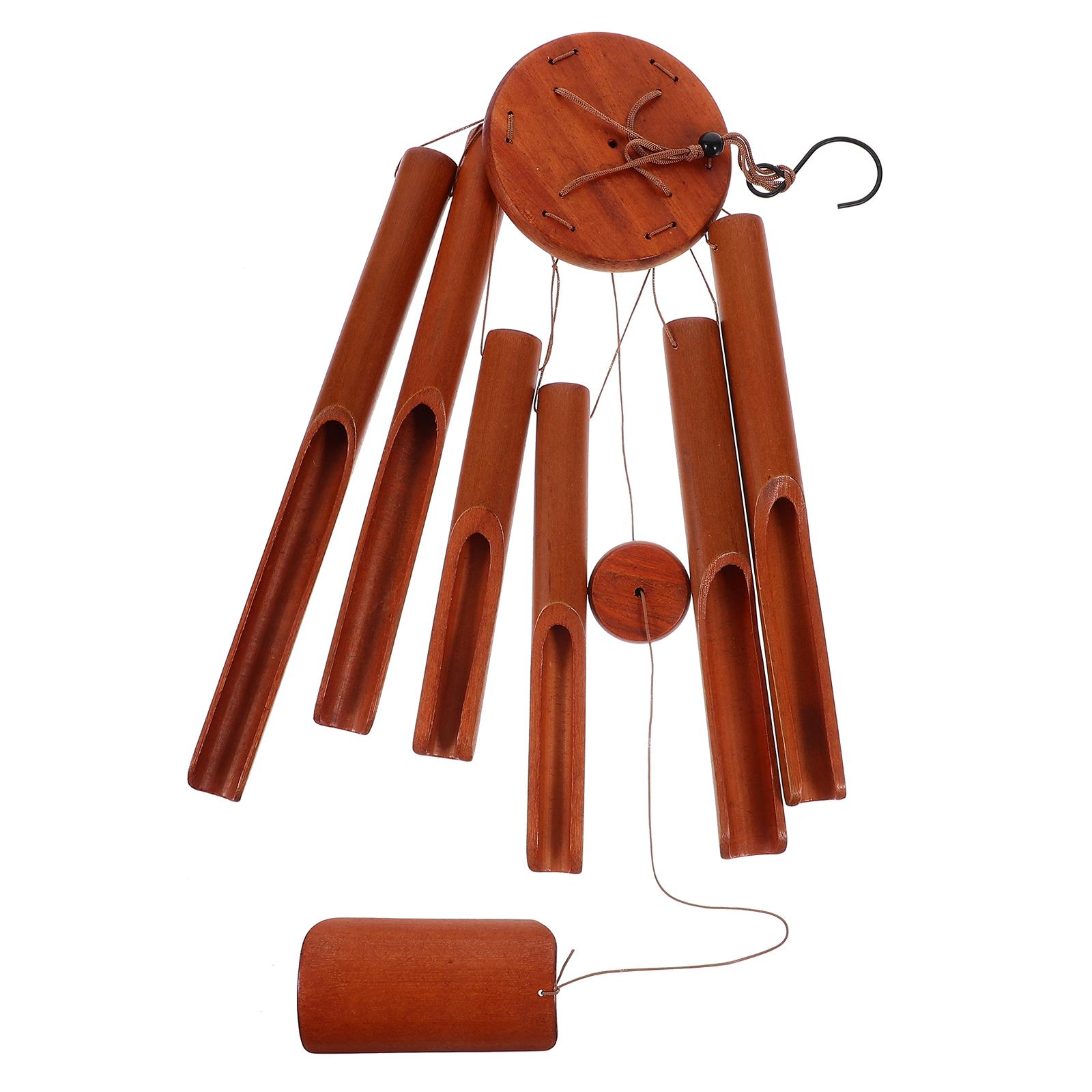 Bamboo Wind Chimes H made Durable Beautiful Sound Hanging Ring Easy Decoration Garden Window Balcony Retro Home Office Church
Bamboo Wind Chimes H made Durable Beautiful Sound Hanging Ring Easy Decoration Garden Window Balcony Retro Home Office Church