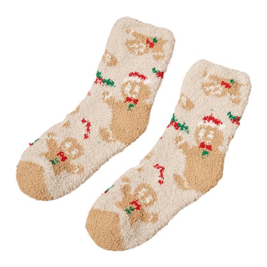 1 пара рождественских носков с рисунком снеговиков, оленей, Санта-Клауса и колокольчиков, средней длины, из кораллового флиса, теплые термоноски M
1 пара рождественских носков с рисунком снеговиков, оленей, Санта-Клауса и колокольчиков, средней длины, из кораллового флиса, теплые термоноски M